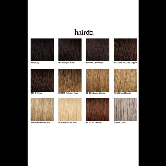 Hairdo 16in Grand Extension 3/4 Cap Clip-in Extension Glazed Fire